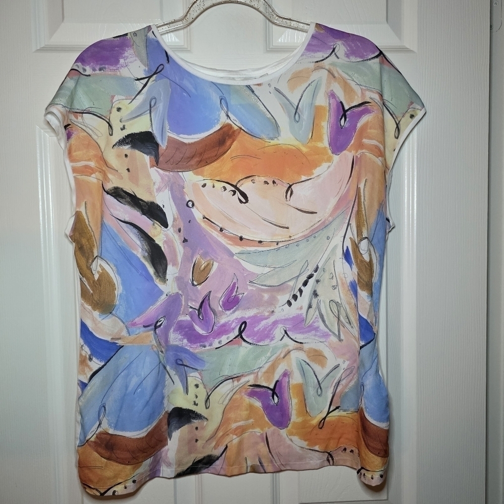 Ted Baker London Crewneck Short Sleeve Tee Shirt Small Size 3 (8)